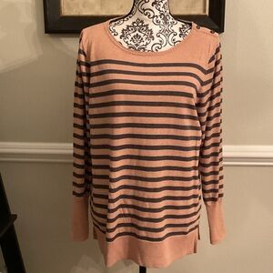 Striped Long Sleeve Sweater